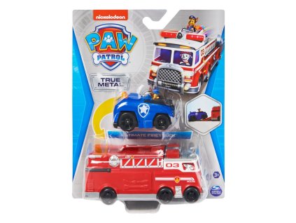 PAW PATROL HASIČSKÝ VOZ DIE-CAST S AUTÍČKOM