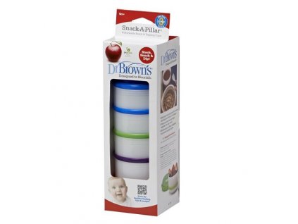 Dr. Brown’s súprava misiek na jedlo 4x125ml