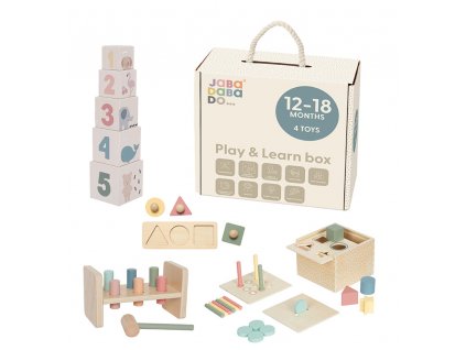 T295 Jabadabado Play and Learn box 12 18m