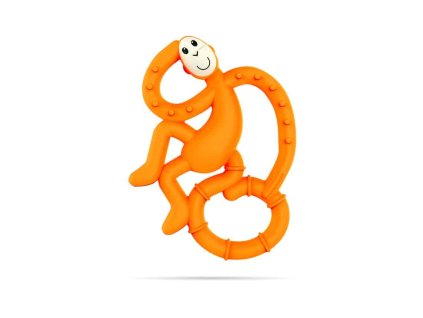MINI MONKEY HRYZÁTKO S ANTIMIKROBIÁLNYM POVRCHOM BIOCOTE ORANŽOVÉ