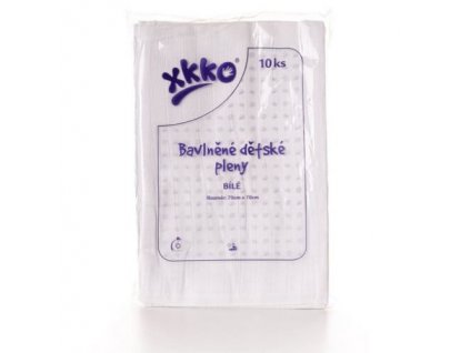 XKKO bavlnené plienky 70x70cm 10ks v balení