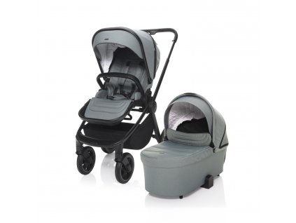 Set kočík Move Cross 2 + korba XL + adaptér, Granit Grey