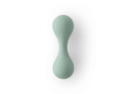 Cambridge Blue Silicone Baby Rattle Toy p