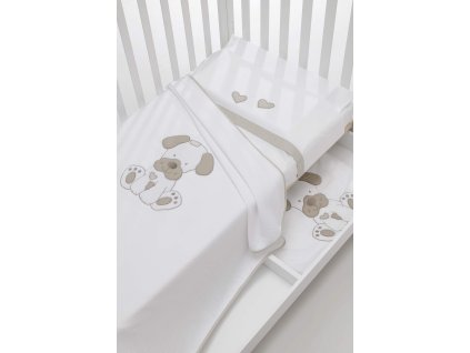 Jack beige pile piquet lenzuolo