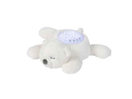 NATTOU Projektor hudobný so svetlom medvedík white