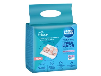 CANPOL BABIES Podložky multifunkčné hygienické 33x45, 20ks