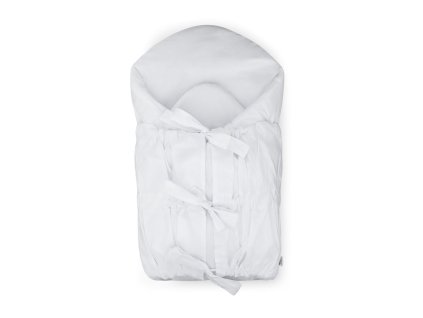 PETITE&MARS Zavinovačka šnurovacia Nurse s pevnou kokosovou vložkou White 75x75 cm