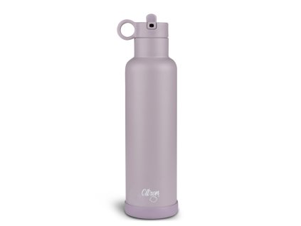 citron nerezova lahev na vodu 750 ml purple