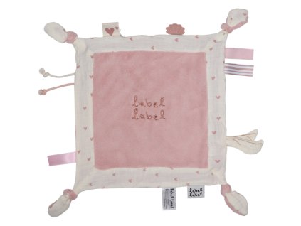 label label mazlik hearts pink