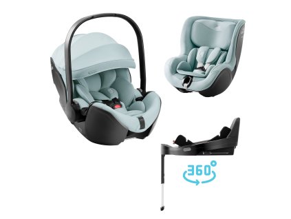 Autosedačka set Baby-Safe Pro + Vario Base 5Z + autosedačka Dualfix 5z Style, Harbor Blue