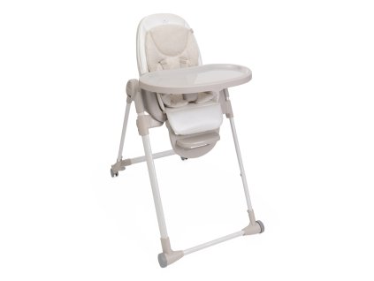 CHICCO Stolička jedálenská Polly Armonia - Mother Pearl