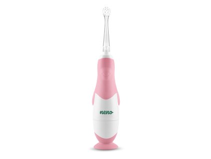 NENO Kefka detská elektrická pre deti Denti - ružová 3m+