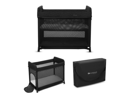 KINDERKRAFT SELECT Postieľka cestovná Moon Dream Black