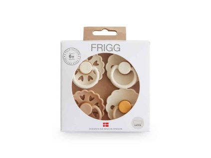 Snowflake Dream Frigg Pacifier Set 4 Pack Rubber Size 2 p