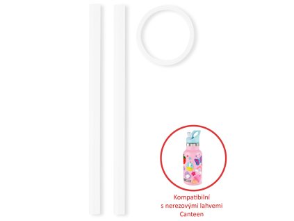 SKIP HOP Slamky náhradné na fľašu nerezovú 2ks