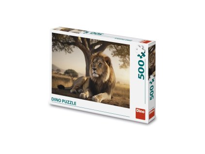 ODPOČÍVAJÚCI LEV 500 Puzzle