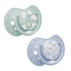 LOVI Cumlík silikónový dynamický BLOSSOM 3-6m 2 ks chlapec