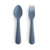 Dinnerware Fork and Spoon Set Twilight Blue p