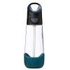 Fľaša na pitie so slamkou 600 ml - night vision