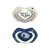 CANPOL BABIES Set symetrických silikónových cumlíkov Light touch 0-6m Sleepy koala modrý