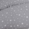 CEBA BABY Vankúš na dojčenie HUGGY (150x60x37) Basic Grey Stars