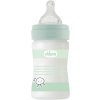 CHICCO Fľaša dojčenská sklo Well-being silikón 150 ml uni