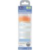 CHICCO Fľaša dojčenská sklo Well-being silikón 240 ml chlapec
