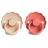 Pink Cream Poppy Daisy FF Rubber p