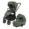 Set športový kočík Move Cross 5 + hlboká korba XL 5 + adaptéry, Rocky Green
