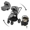 Set kočík Move Cross 5 + hlboká korba Move XL 5 + autosedačka XM podľa vlastného výberu + báza, Shade Grey