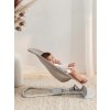 BABYBJÖRN Lehátko Balance Soft Grey Beige/White mesh, svetlá šedá konštrukcia