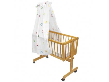 Babyrenka nebesa do kolébky 2 x 1,2 m Renata bílá