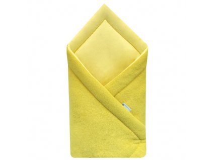 Babyrenka zavinovačka 75x75 Fleece úplet Mustard