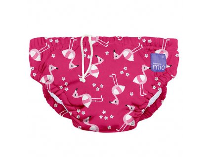 bambino mio plavky pink flamingo