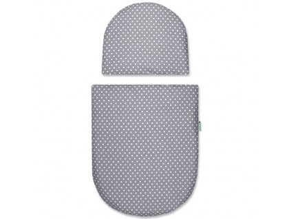 perinka do kocarku dots big grey