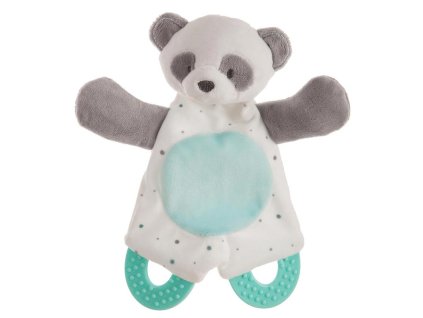sonajero panda dou dou celofan mordedores en varios colores para bebe de 20cm 8150