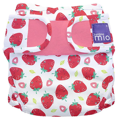 Bambino Mio Miosoft plenkové kalhotky Strawberry Cream vel. 2 9-15 kg MS2 SCR