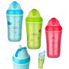 Baby nova termohrnek hrneček s brčkem 34114P 250 ml 6m+ pink