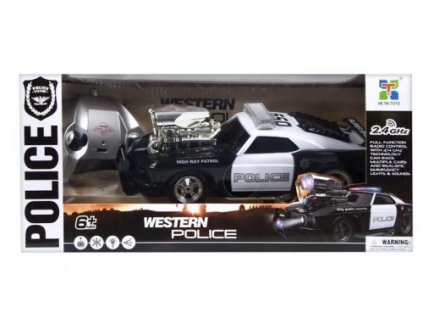 Policejní auto, dálkově ovládané MEGA CREATIVE 442236