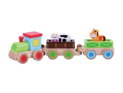 Dřevěný vláček E01.052