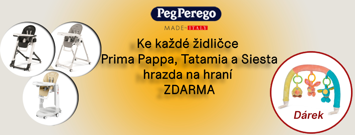 PEG PEREGO - Prima Pappa, Siesta, Tatamia - hrazda zdarma