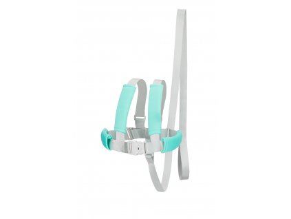 Fillikid Dětské bezpečnostní kšíry lightgrey/mint - babystar.cz