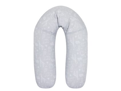 Fillikid Kojící polštář Safari grey 190 cm - babystar.cz
