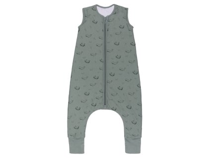 164 xx 44 Schlafsack mit Beinen & Antislip Wal Grün 2,5 TOG 01
