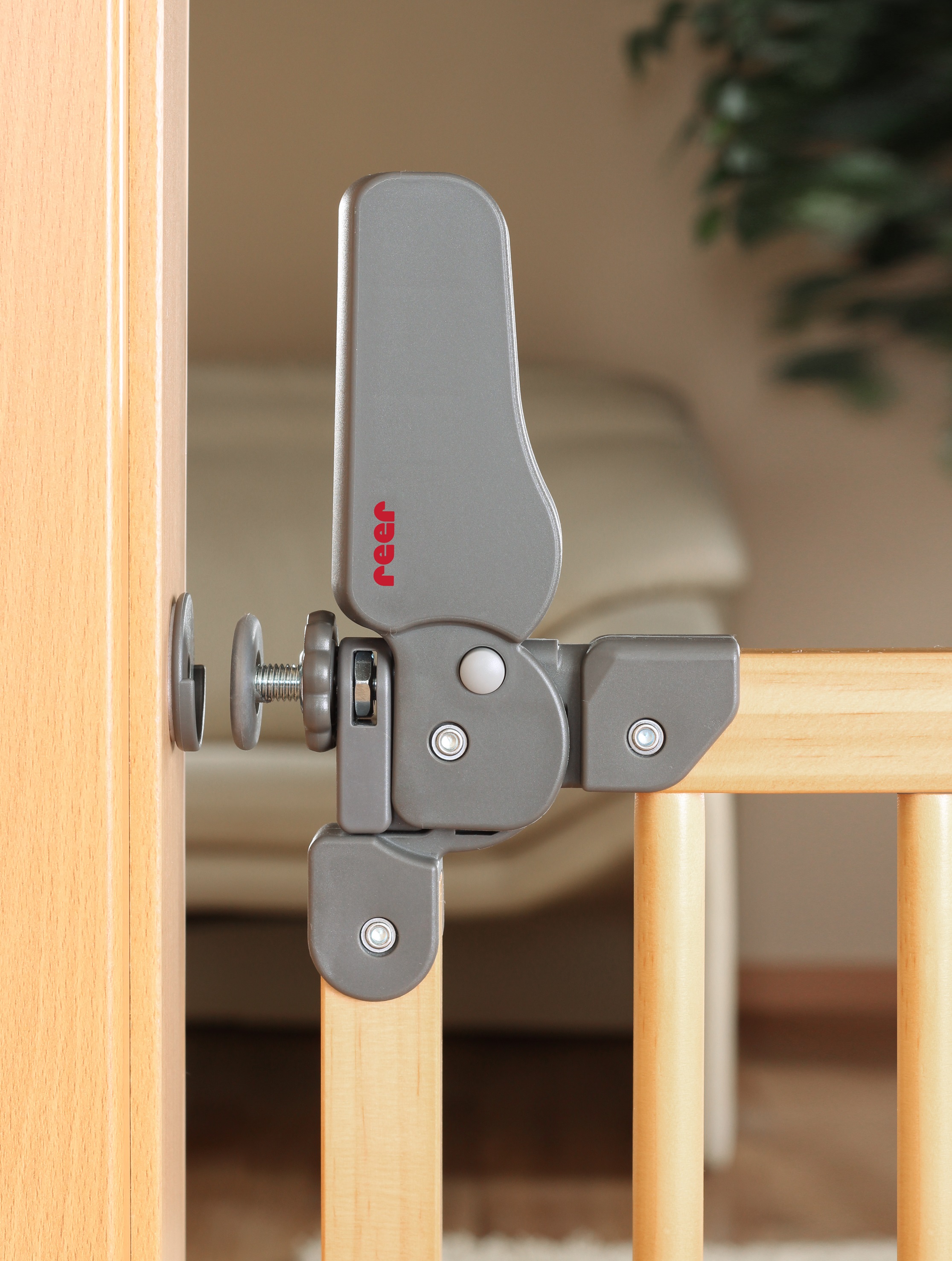 REER Zábrana dřevěná Basic TwinFix Active-Lock