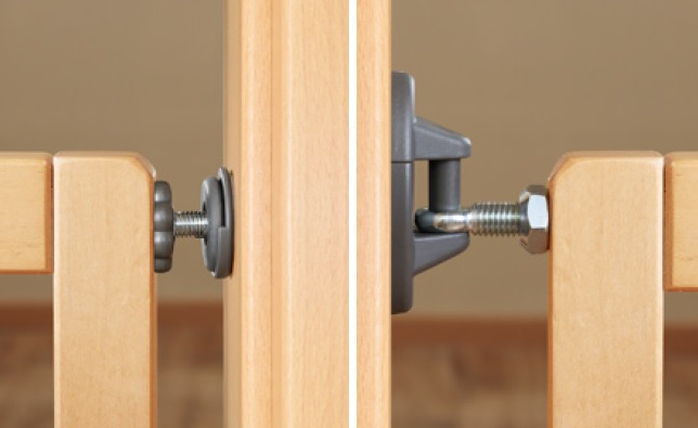 Reer Zábrana Basic Simple-Lock dřevěná