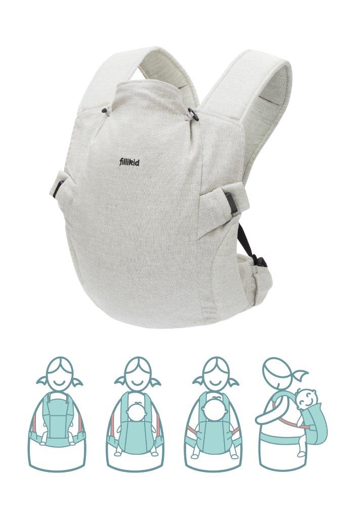 Fillikid Nosítko Natural light melange