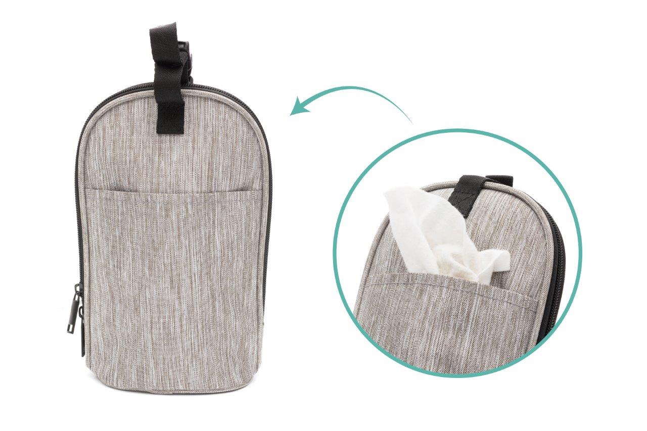 Fillikid  Ohřívač láhví lightgrey melange USB