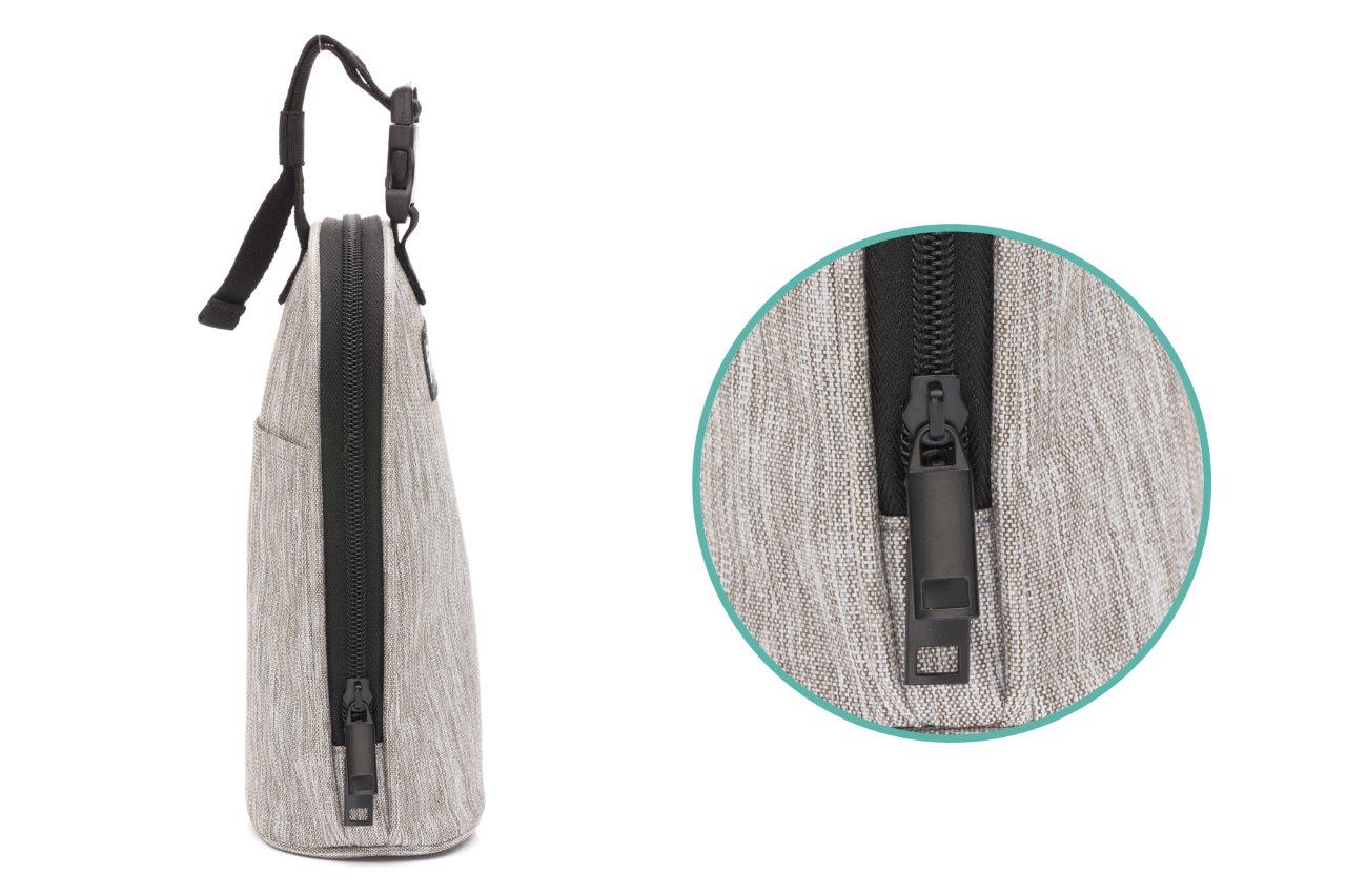 Fillikid  Ohřívač láhví lightgrey melange USB