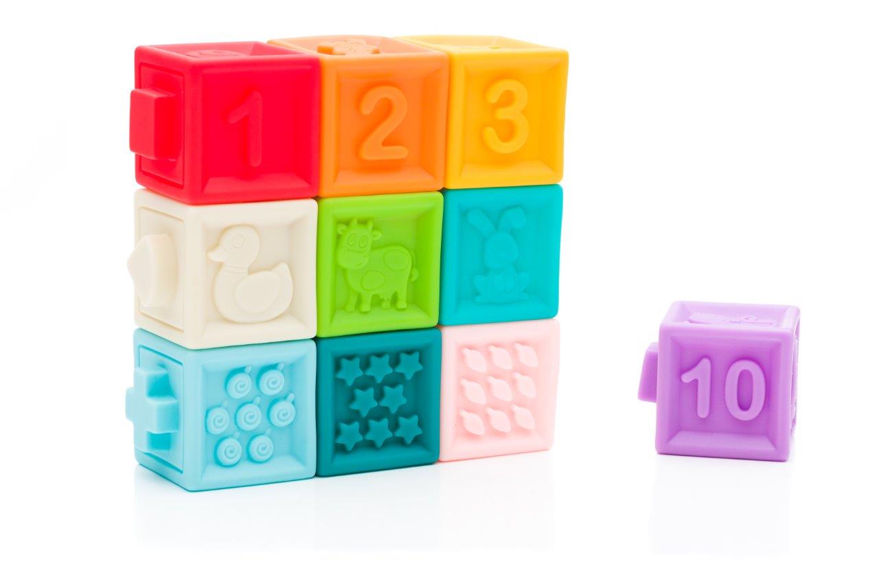 Fillikid Kostky měkké colorful